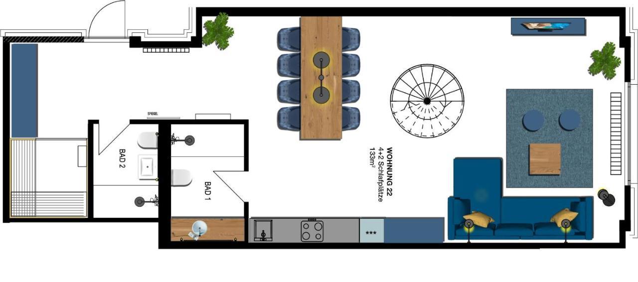Seebruecke Heringsdorf - Appartement Mit 2 Schlafzimmern Und Terrasse S22 Eksteriør bilde